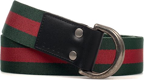 ginta gucci uomo rossa verde argento|cinture gucci da stampare.